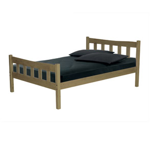 (ND) LPD , Havana, 4FT 6 Double Wooden Bedstead