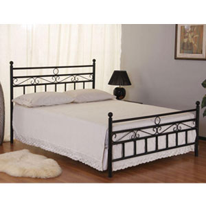 , Omega, 4FT 6 Double Metal Bedstead