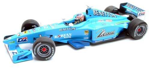 1-18 Scale 1:18 Minichamps Benetton Playlife Showcar 2000 - A.Wurz Ltd Ed 996pcs