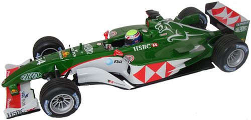 1-18 Scale 1:18 Minichamps Jaguar Racing 2004 Showcar - M. Webber Limited Edition