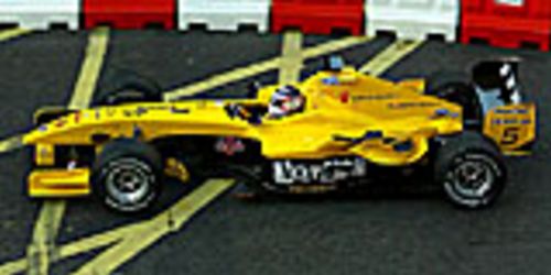 1-18 Scale 1:18 Minichamps Jordan EJ14 Regent Street Parade 2004 - N. Mansell