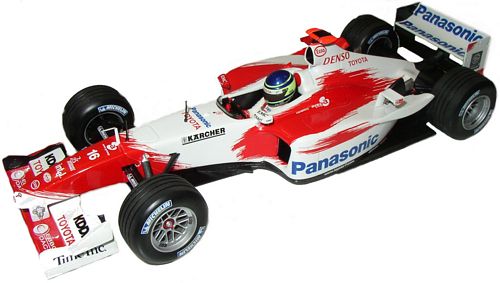 1-18 Scale 1:18 Minichamps Panansonic Toyota Racing 2004 Showcar - C. Da Matta Limited Edition