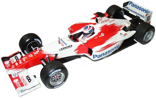 1-18 Scale 1:18 Minichamps Panansonic Toyota Racing 2004 Showcar - O. Panis Limited Edition