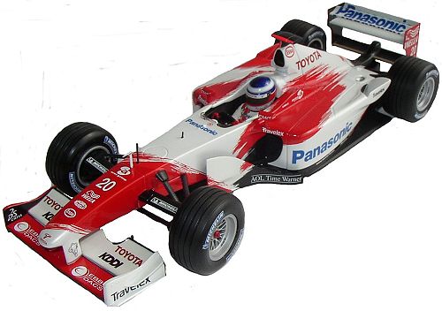 1-18 Scale 1:18 Minichamps Toyota Panasonic Presentation Car 2003 - Olivier Panis