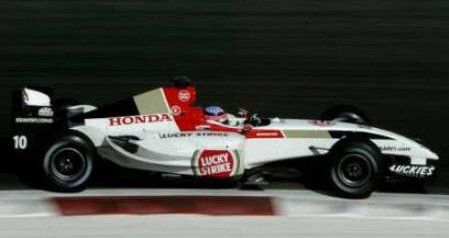 1-18 Scale 1:18 Scale Bar Honda 006 - Takuma Sato -