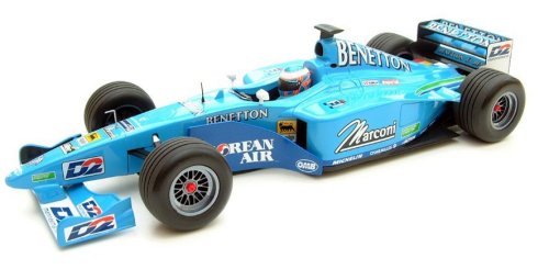 1-18 Scale 1:18 Scale Benetton B200 Testcar Dec 5th 2000 J.Button Ltd Ed 1-444pcs