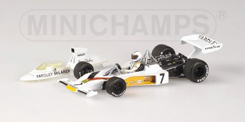 1:18 Scale Mclaren Ford M23 Yardley 1973 - D Hulme -