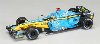 1:18 Scale Minichamps Renault R25 2006 F Alonso Due 09/06