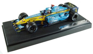 1:18 Scale Minichamps Renault R25 F1 2005 Champion Edition F Alonso Due 06/06