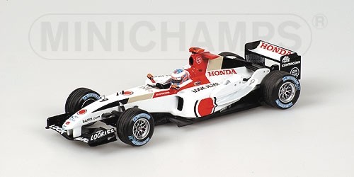 1-43 Scale 1:43 Minichamps 2004 BAR Honda 006 1st pole J Button