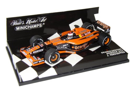 1:43 Minichamps Arrows Asiatech A22 Race Car 2001 - Jos Verstappen