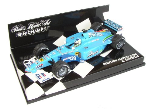 1-43 Scale 1:43 Minichamps Benetton Playlife B200 G Fisichella