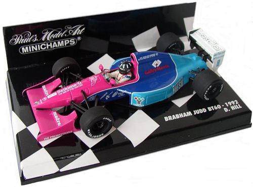 1-43 Scale 1:43 Minichamps Brabham Judd BT60 - D. Hill