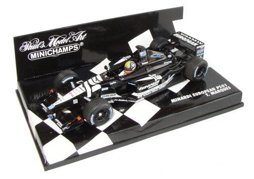 1:43 Minichamps Minardi European Aviation PS01 Race Car 2001 -Tarso Marques