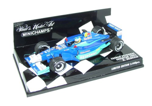 1-43 Scale 1:43 Minichamps Sauber Petronas 2002 Launch Car - Ltd Ed 2-448 pcs - Nick Heidfeld