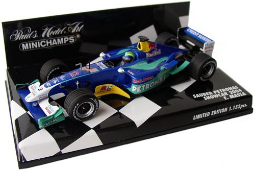 1-43 Scale 1:43 Minichamps Sauber Petronas 2004 Showcar - F. Massa Limited Edition