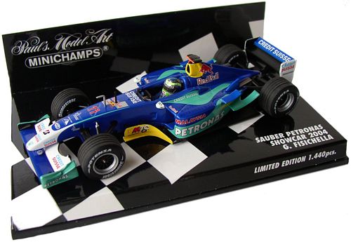 1-43 Scale 1:43 Minichamps Sauber Petronas 2004 Showcar - G. Fisichella Limited Edition