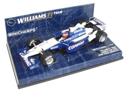 1-43 Scale 1:43 Minichamps Williams BMW 2002 Launch Car - Juan Pablo Montoya