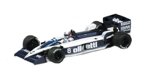 1-43 Scale 1:43 Scale Brabham BT55 BMW - E. De Angelis