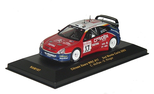 1-43 Scale 1:43 Scale Citroen Xsara WRC #17