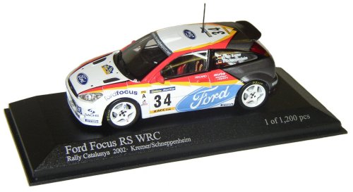 1-43 Scale 1:43 Scale Ford Focus RS WRC 2002 Rally Catalunya Ltd Ed 1-002 pcs