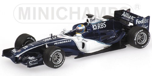 1:43 Scale Minichamps Williams F1 Team 2006 Show Car N Rosberg