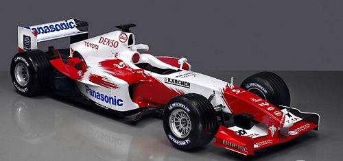 1:43 Scale Toyota Panasonic Launch Car 2004 -