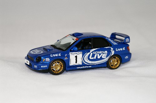 Subaru WRC 1:43 Prodrive Live Model Car