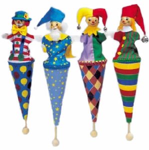 Clown Cone Puppet