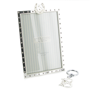 18th Birthday Photo Frame and Key Ring Gift Set