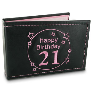 Birthday Black Photo Album