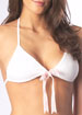 2Belles Bridal pink sheer ribbon front bow bra