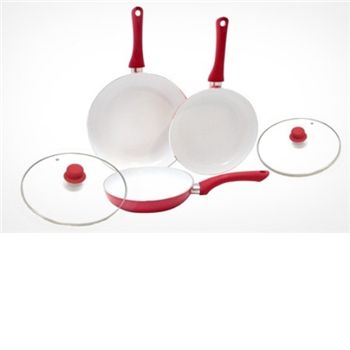 3 Piece Ceramic Pan Set - Return