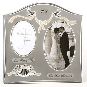 30th Anniversary Photo Frame