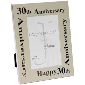 Wedding Anniversary Aluminium Photo Frame