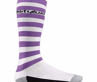 32 Thirty Two Cedar Rock Snowboard Socks - White