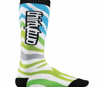 32 Thirty Two Metrix Snowboard Socks - White