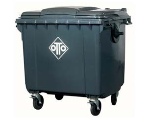 4 wheel trade bin