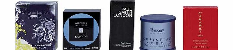 5 Piece Mens Fragrance Gift Set