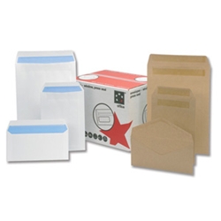 DL Light Gummed Manilla Pocket Envelopes