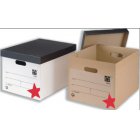 Case of 10 x Storage Boxes - Basket Weave