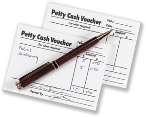 Office Petty Cash Pad 80 Leaf 88mmx138mm