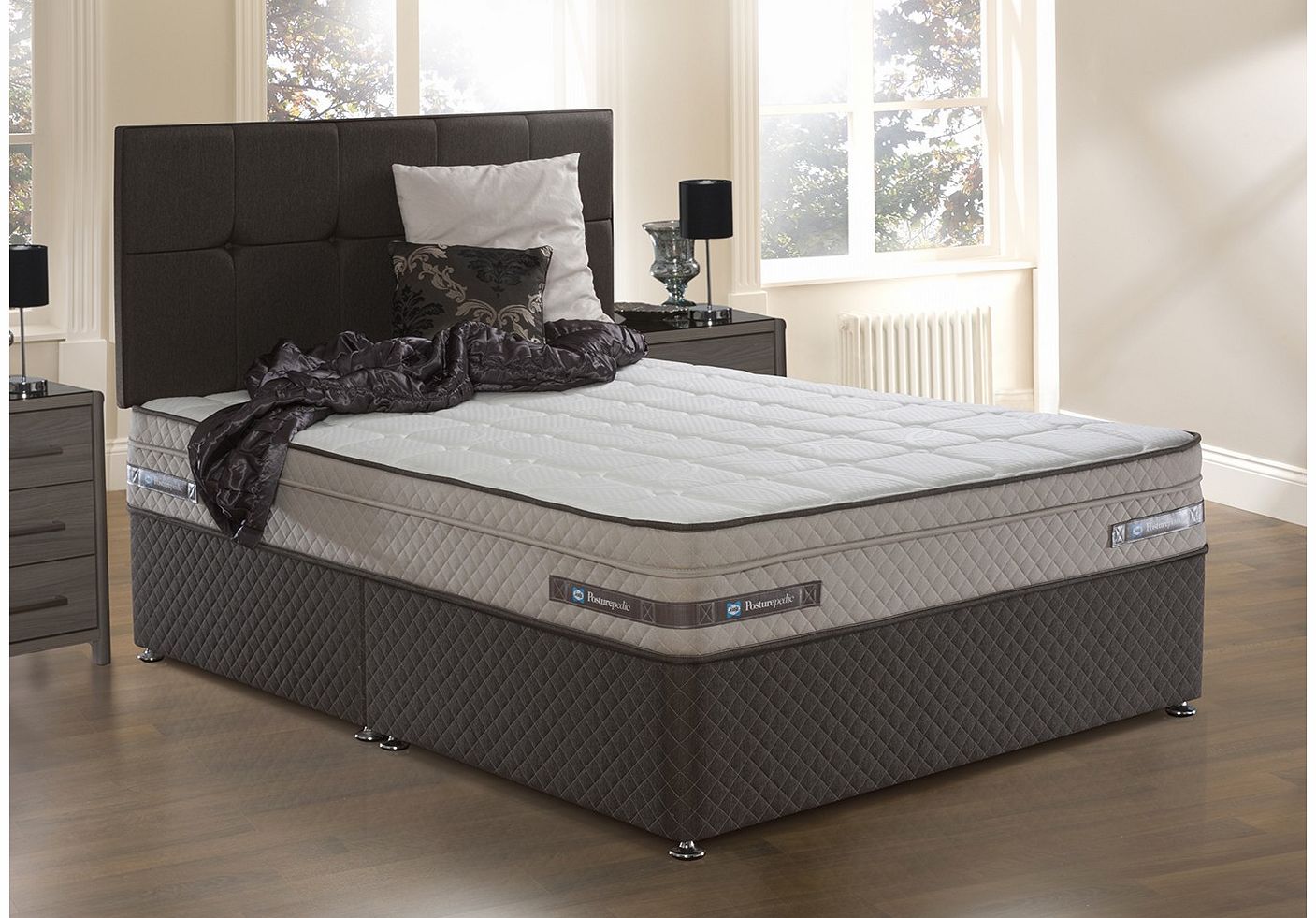 Sealy Pattison Posturetech Spring Divan Bed -