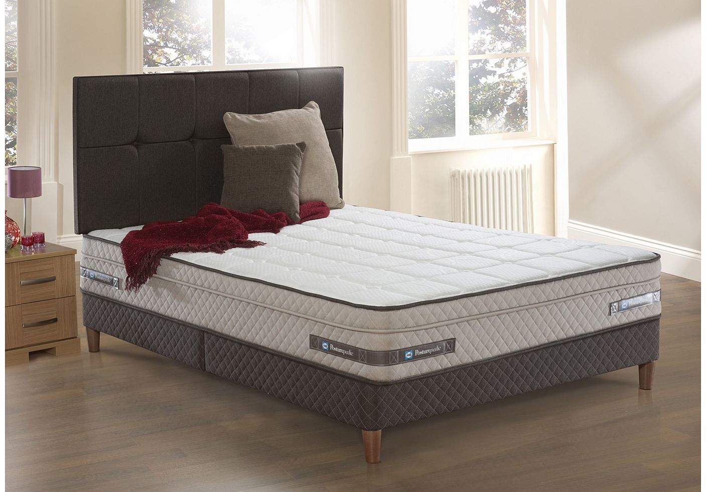 Sealy Pattison Posturetech Spring Divan Bed with