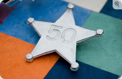 Birthday Star Badge