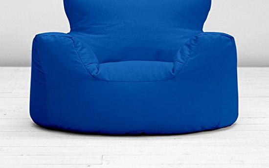 6 CUFT CHAIR Childrens Kids Boys Girls Royal Blue Cotton Chair Seat Beanbag Bean Bag Filled