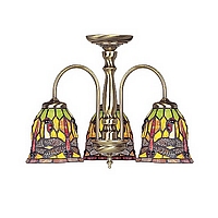 3AN - Tiffany Ceiling Light