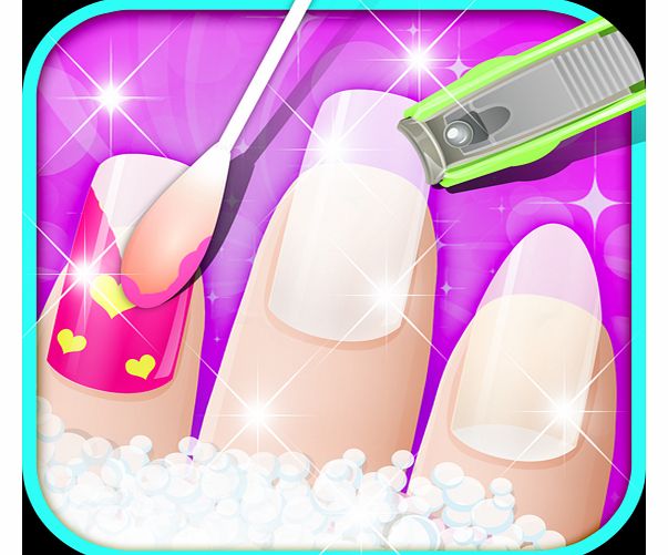 6677g ltd Princess Nail Salon - girls games