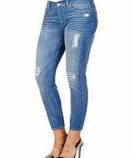 Josie blue pure cotton boyfriend jeans