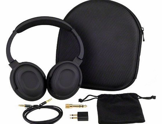 7dayshop AERO 7 Active Noise Cancelling Headphones with Aeroplane Kit and Travel Case